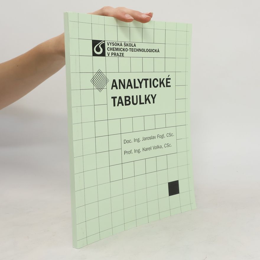 Jaroslav Fogl Analytické tabulky