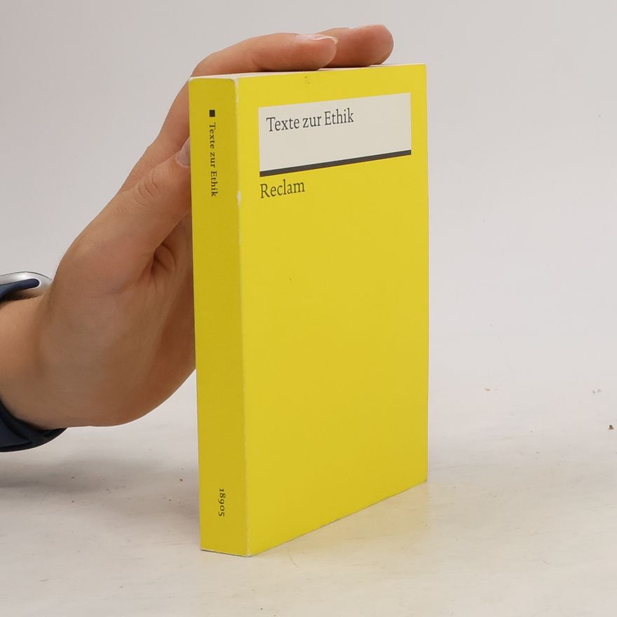 Detlef Horster Texte zur Ethik