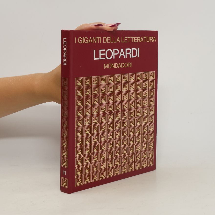 Giacomo Leopardi I Giganti della Letteratura Leopardi 11