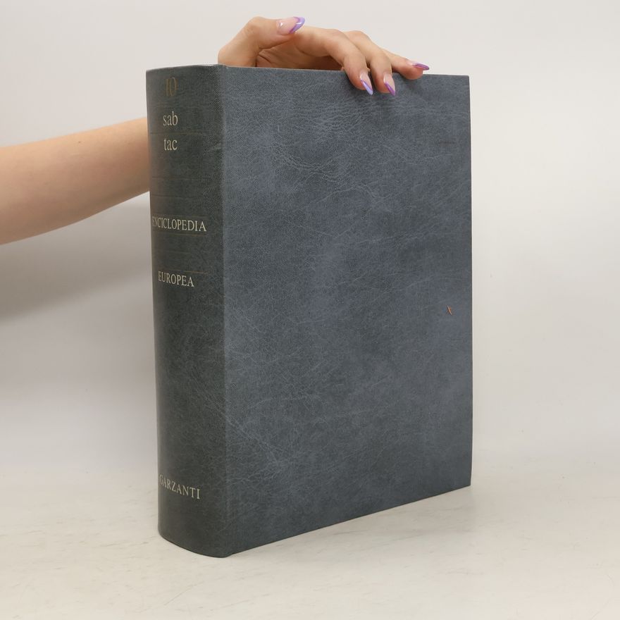Kolektiv autorů Enciclopedia Europea X. Saba-tacruri
