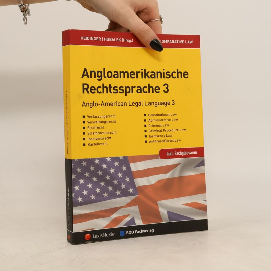 Andrea Hubalek Angloamerikanische Rechtssprache