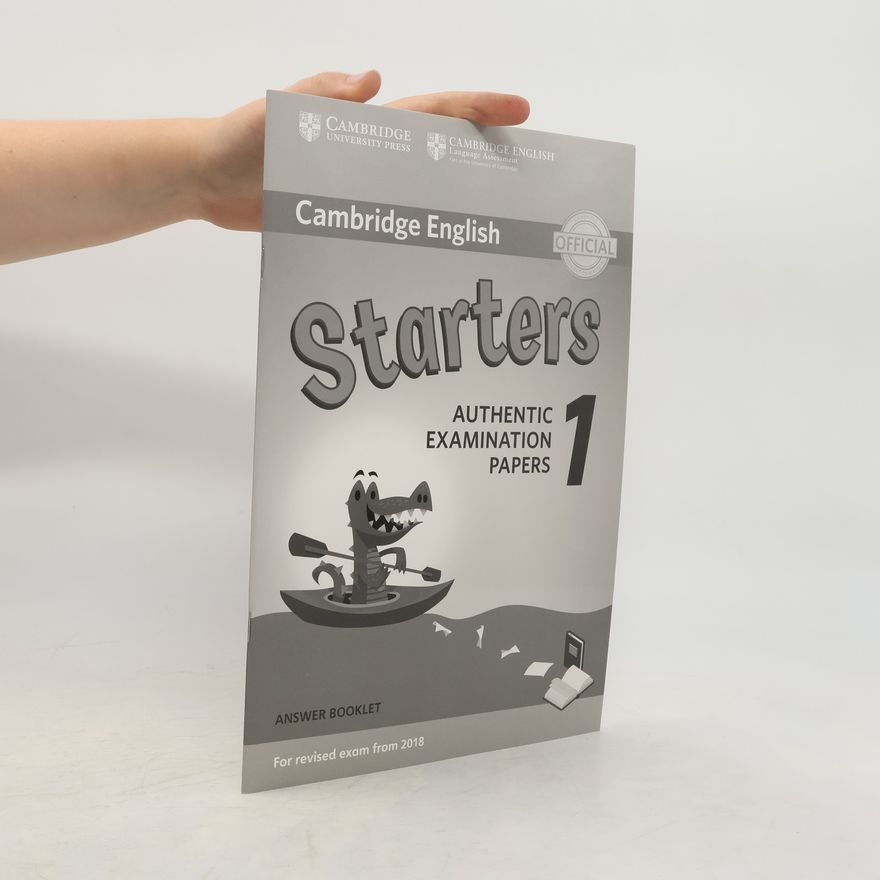 Kolektiv autorů Cambridge English Starters 1 for Revised Exam from 2018 Answer Booklet