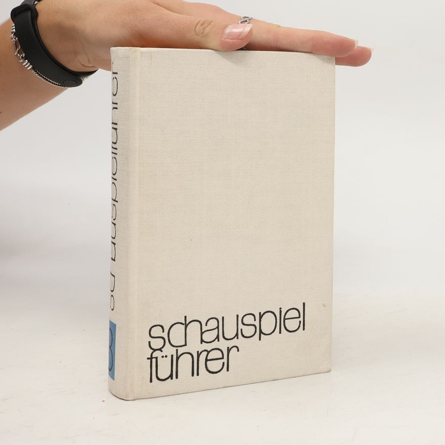 AA.VV. Schauspielführer. Band III