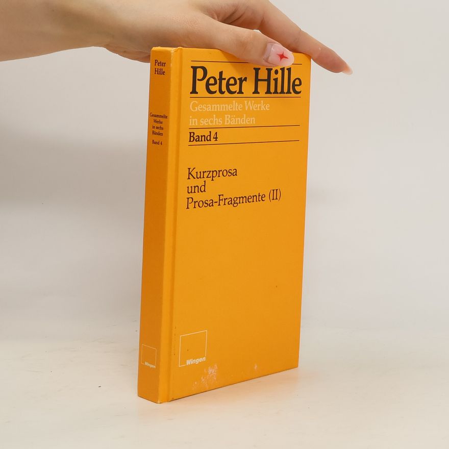 Peter Hille Gesammelte Werke 4