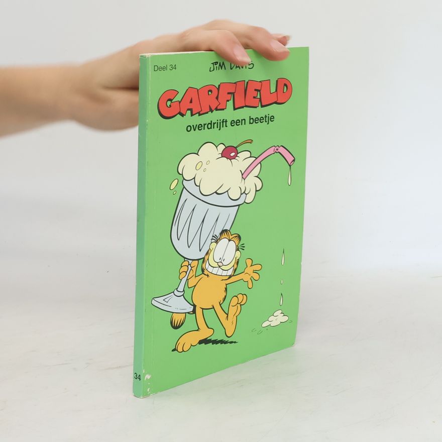 Jim Davis Garfield overdrijft een beetje