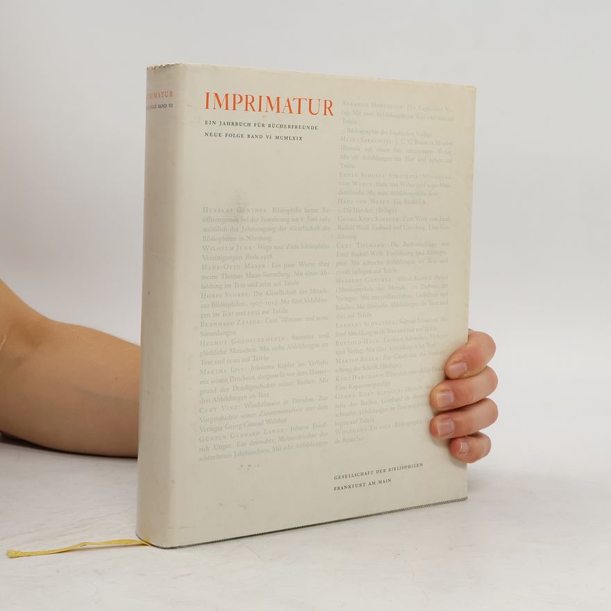 AA.VV. Imprimatur