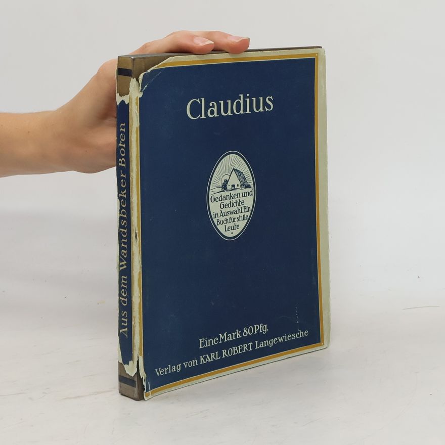 Various authors Aus dem Wandsbeker Boten. Claudius