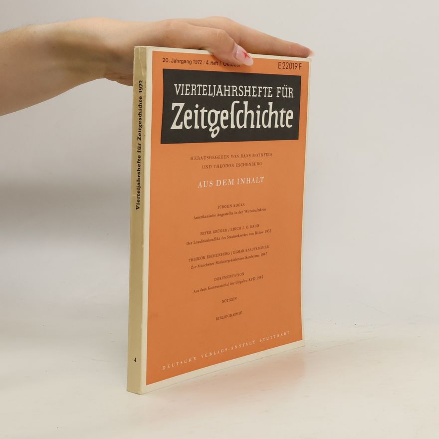 Autorenkollektiv Vierseljahrahette für Zeitgen 1972