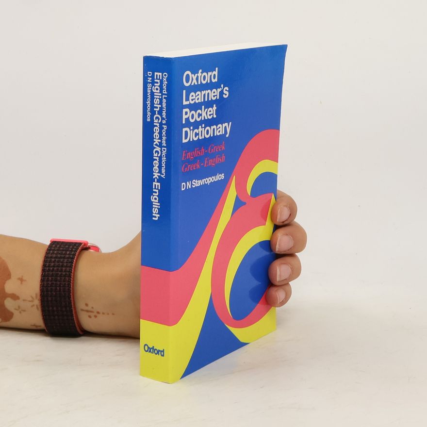 D. N. Stavropoulos Oxford Learner's Pocket Dictionary (English-Greek / Greek-English)