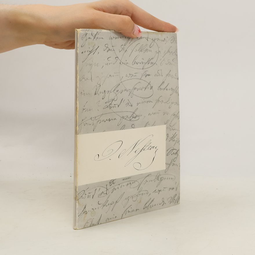 Collectif d'auteurs Johann Nestroy. Ausstellung anläßlich der Hundertsten Wiederkehr seines Todestages