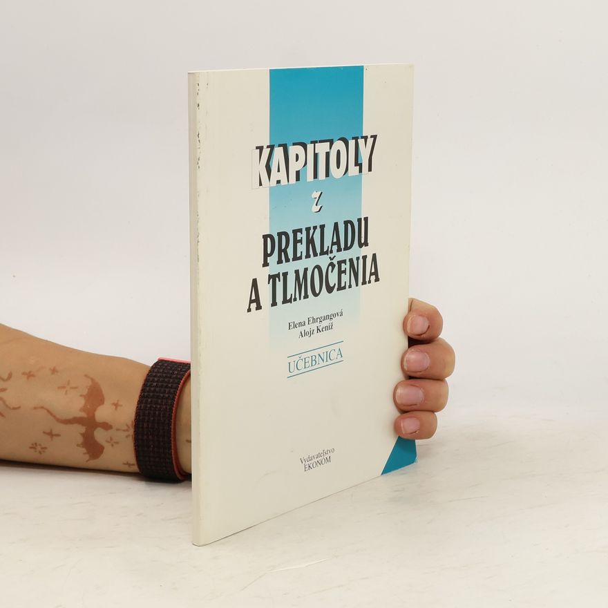 Alojz Keníž Kapitoly z prekladu a tlmočenia