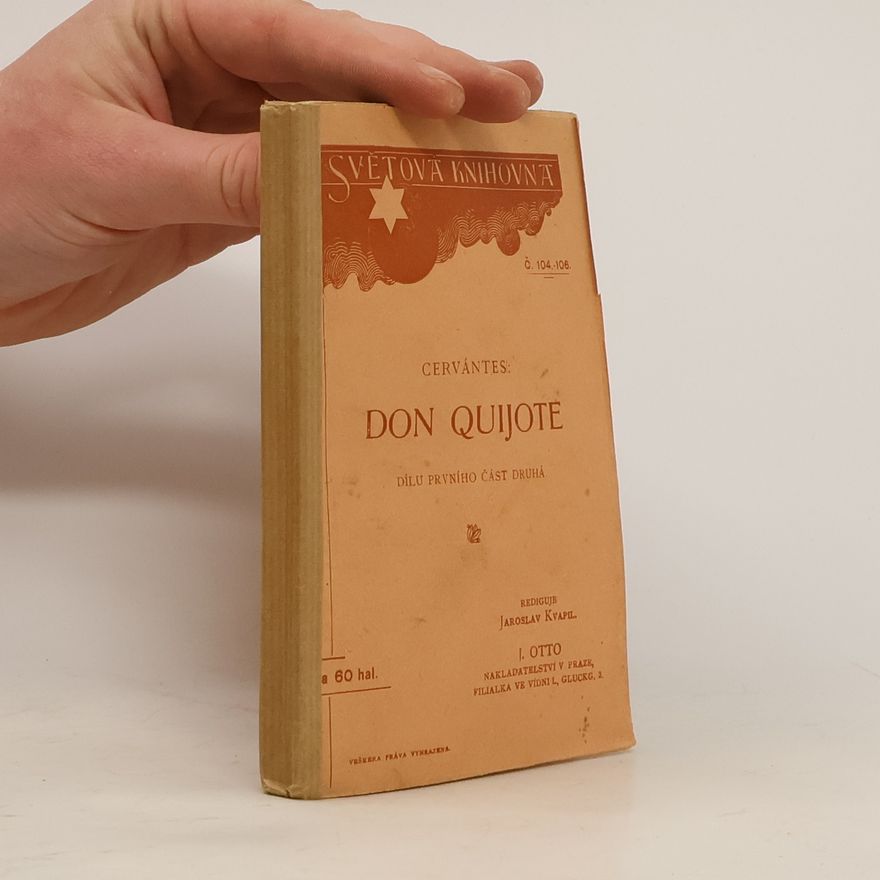 Miguel de Cervantes Don Quijote. Díl první, část druhá