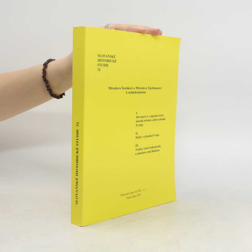 Ladislav Hladký Slovanské historické studie 32