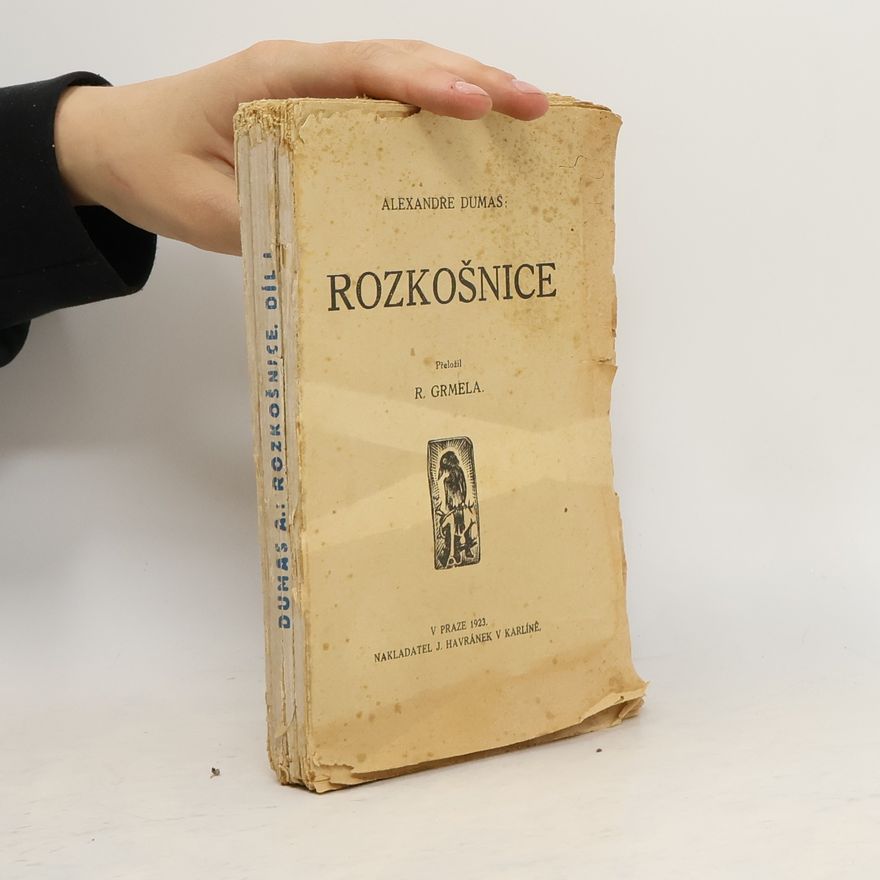 Alexandre Dumas starší Rozkošnice