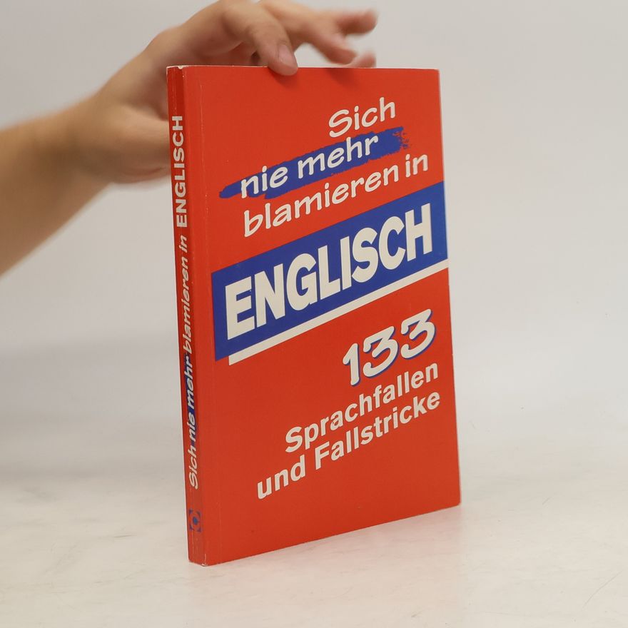 Lise Gribbin Sich nie mehr blamieren in Englisch