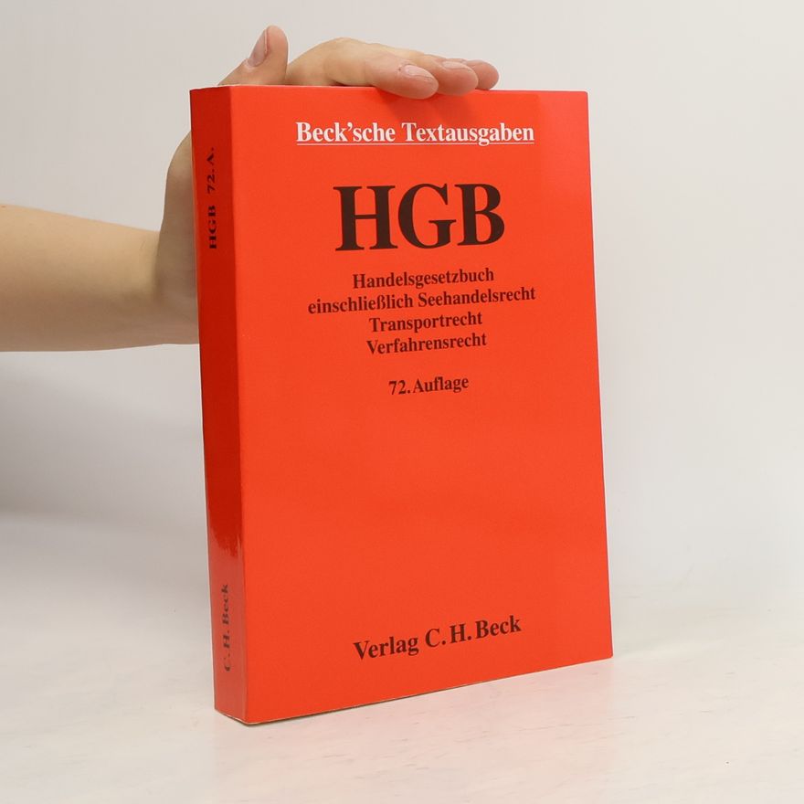 Kolektiv autorů Handelsgesetzbuch
