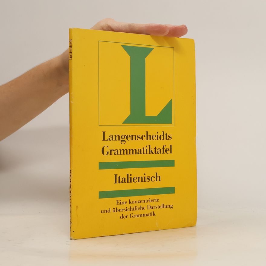 Hermann Willers Langenscheidts Grammatiktafel Italienisch