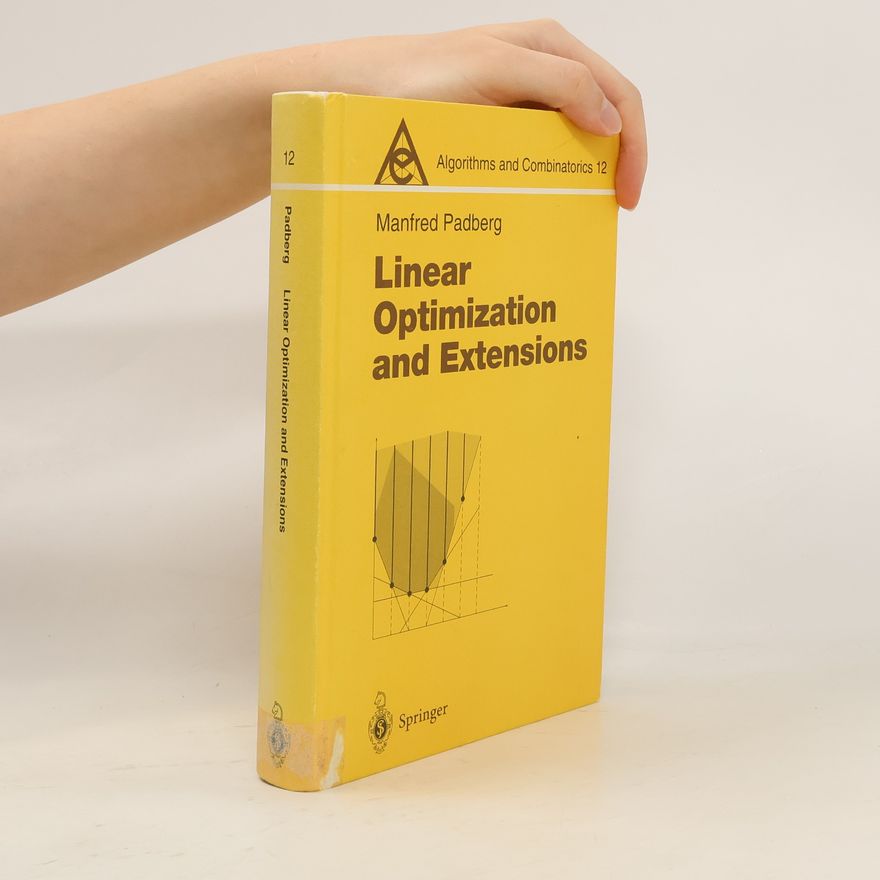 Manfred W. Padberg Linear optimization and extensions