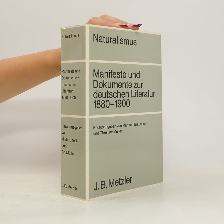 Manfred Brauneck Naturalismus
