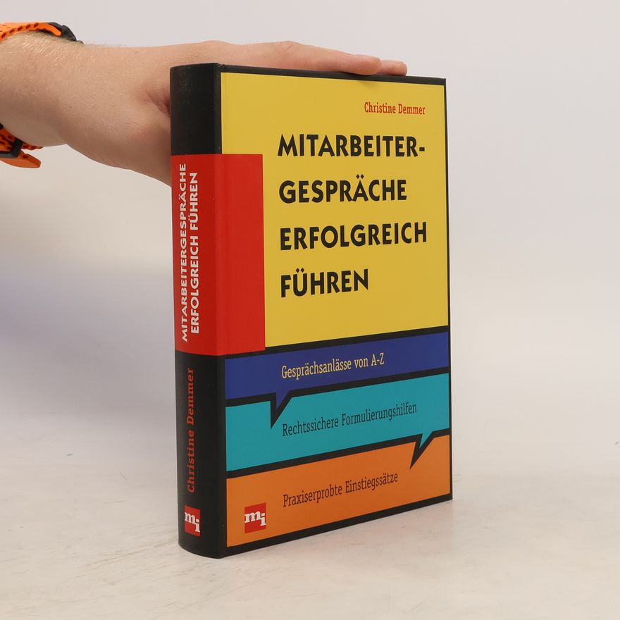 Christine Demmer Mitarbeitergespräche erfolgreich führen