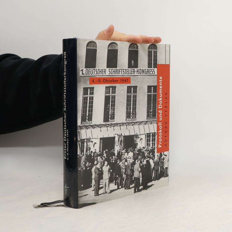 Ursula Reinhold Erster Deutscher Schriftstellerkongreß