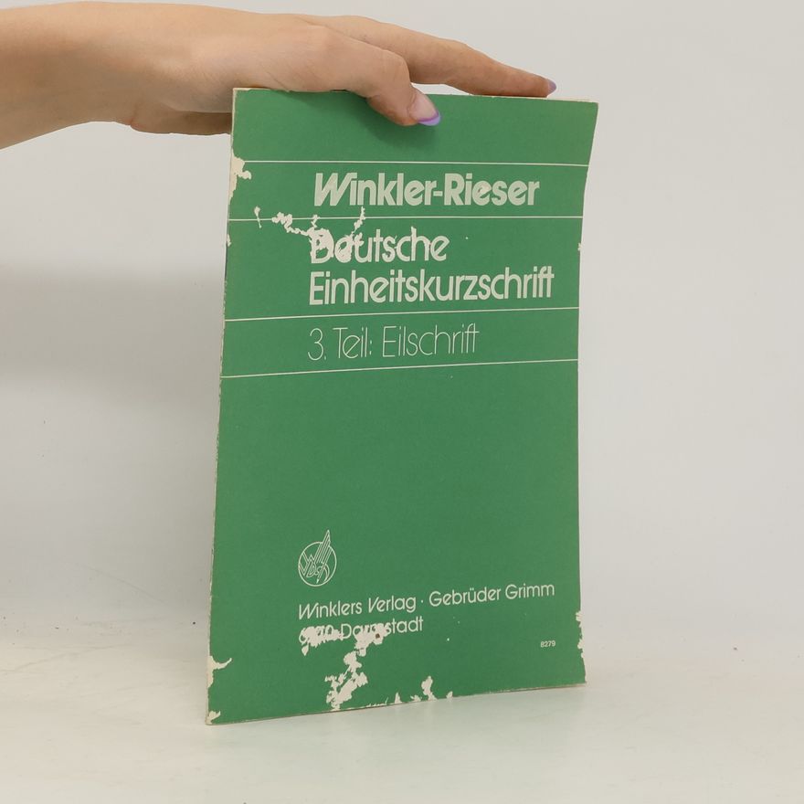 Hans Lambrich Deutsche Einheitskurzschrift 3. Eilschrift