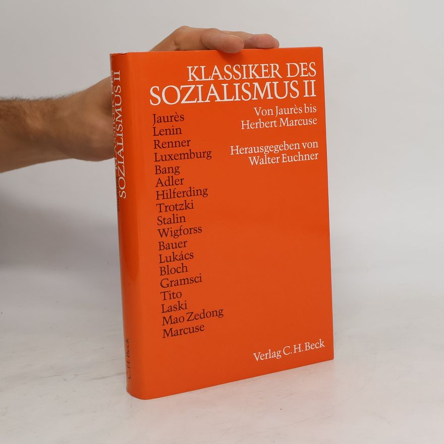 Walter Euchner Klassiker des Sozialismus II