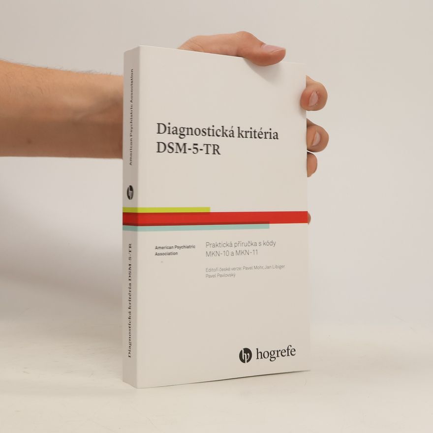 Various authors Diagnostická kritéria DSM-5-TR