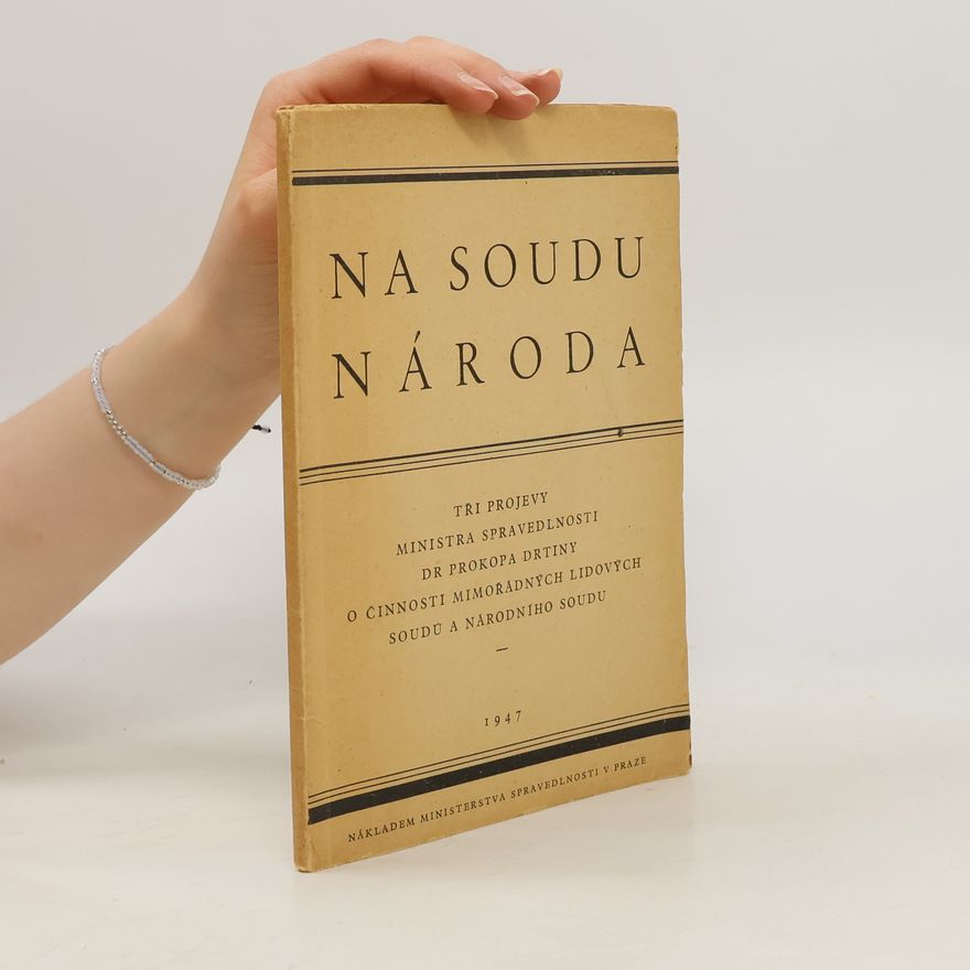 Prokop Drtina Na soudu národa