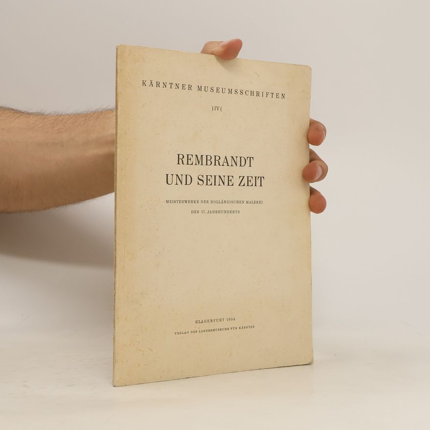 Autorenkollektiv Rembrandt und seine Zeit