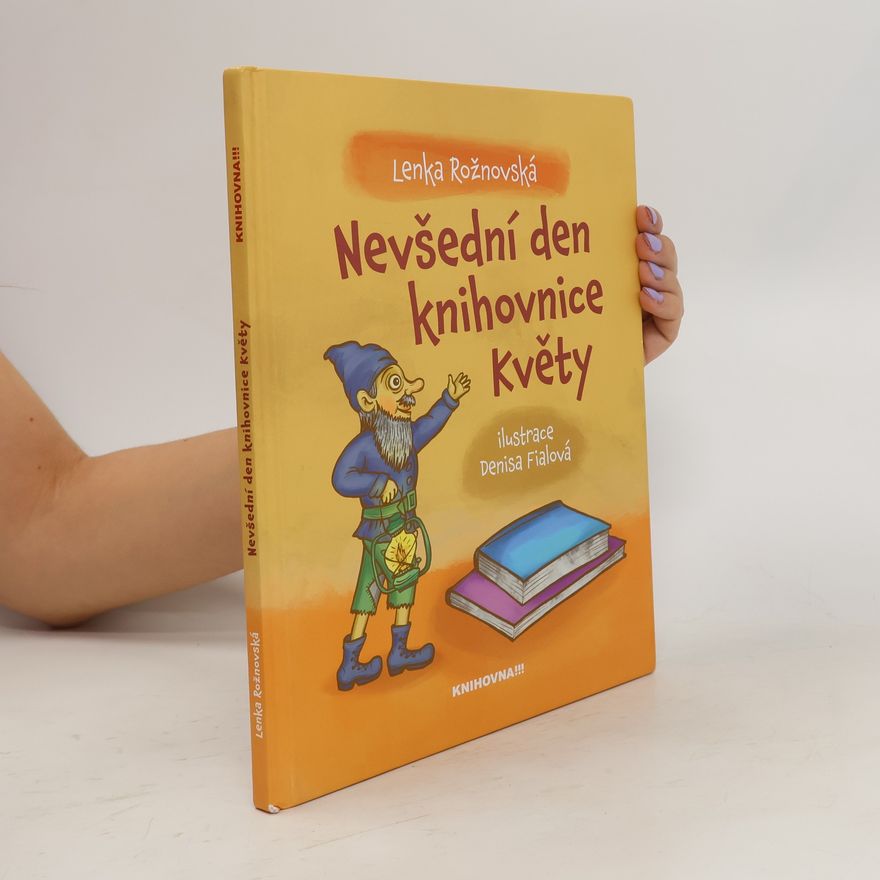 Lenka Rožnovská Nevšední den knihovnice Květy