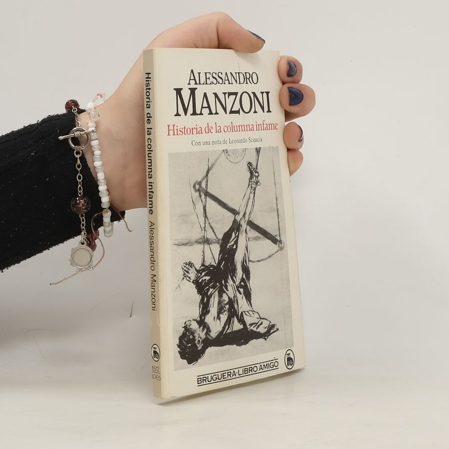 Alessandro Manzoni Historia de la columna infame