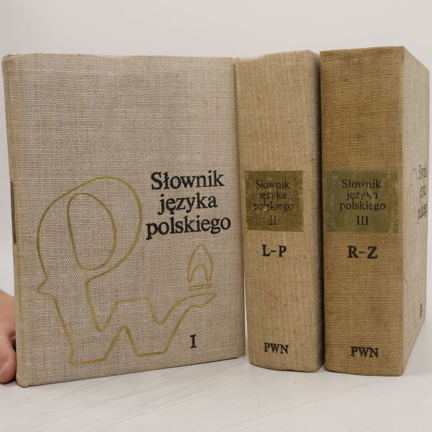Tom Pierwszy Slownik jezyka Polskiego I-III.