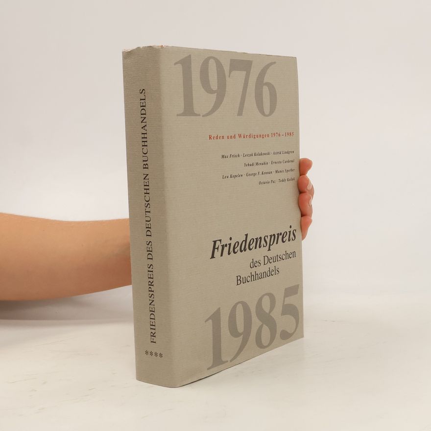 Various authors Friedenspreis des Deutschen Buchhandels