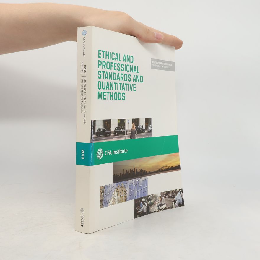 AA.VV. Ethical And Professional Standards And Quantitative Methods