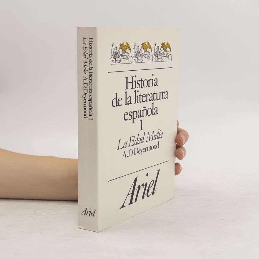 Alan David Deyermond Historia de la literatura española 1