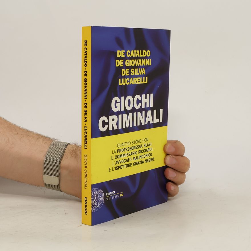 Diego De Silva Giochi criminali