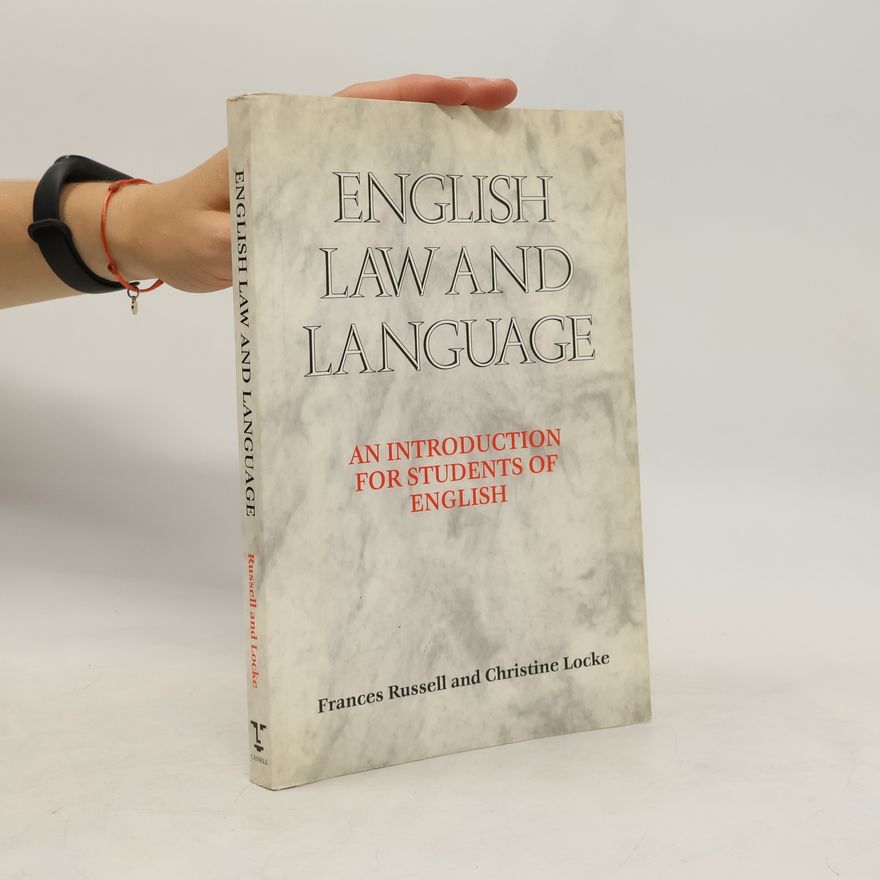 Frances Russell English Law and Language