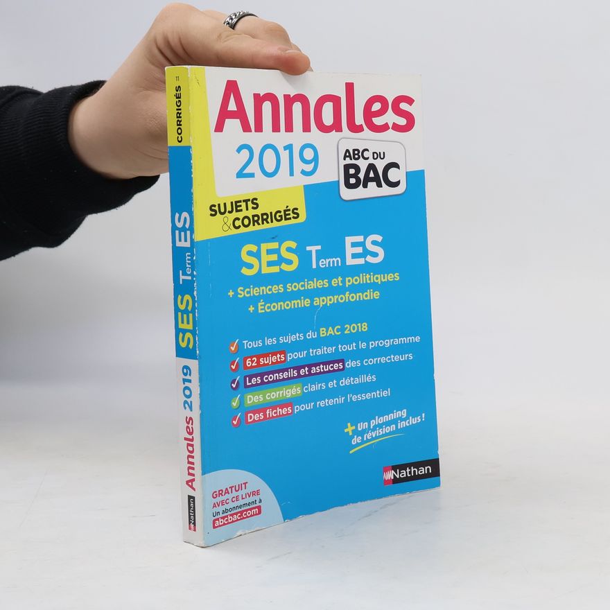 Autorenkollektiv Annales ABC du BAC 2019 Sciences Economiques et Sociales