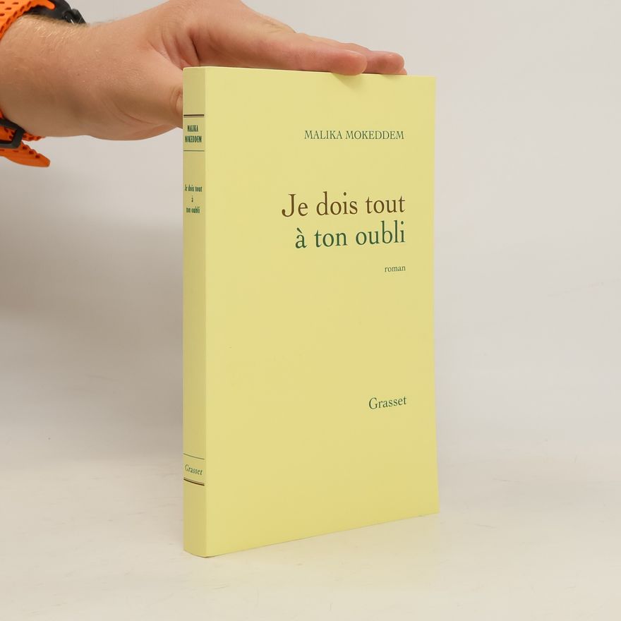 M. Mokeddem Je dois tout à ton oubli