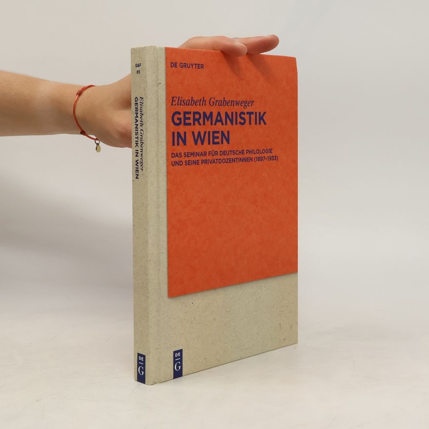 Elisabeth Grabenweger Germanistik in Wien