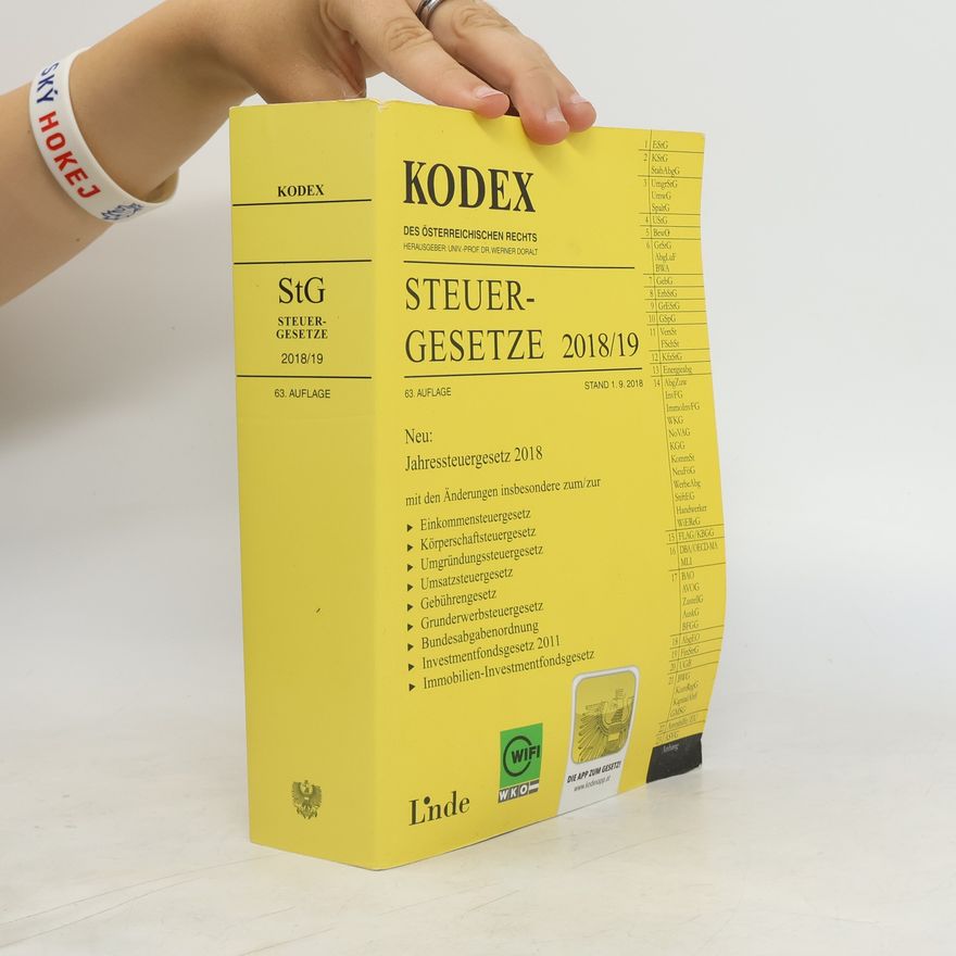 Werner Doralt KODEX Steuergesetze 2018/19