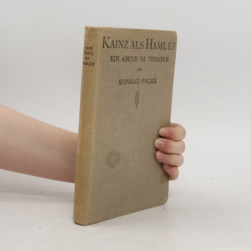 Konrad Falke Kainz als Hamlet