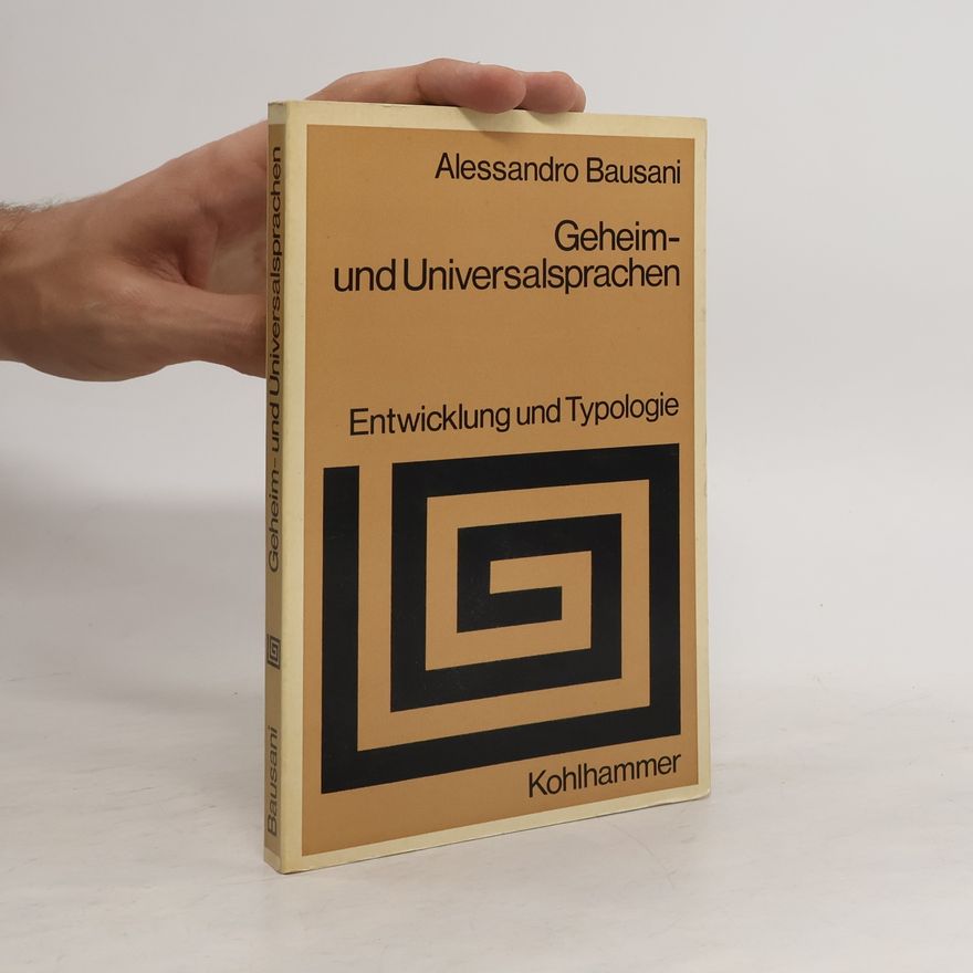 Alessandro Bausani Geheim- und Universalsprachen