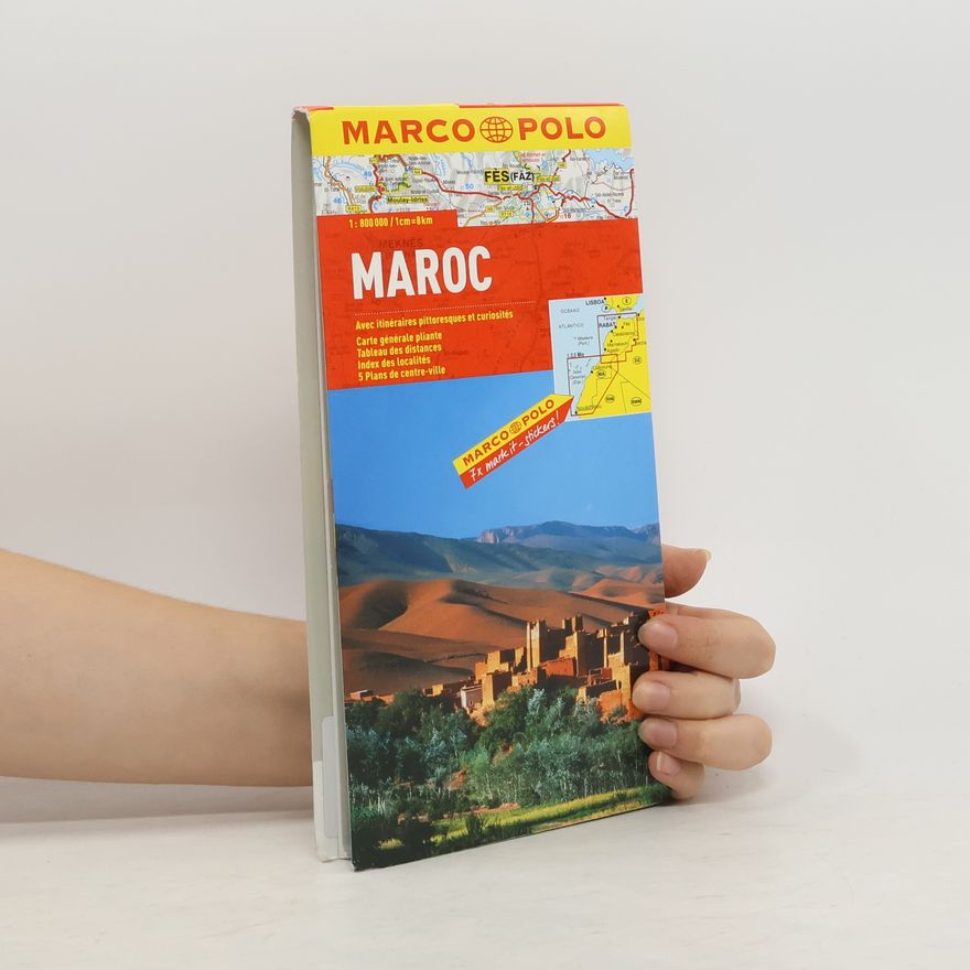 MairDuMont Marco Polo Karte Marokko. Morocco. Maroc