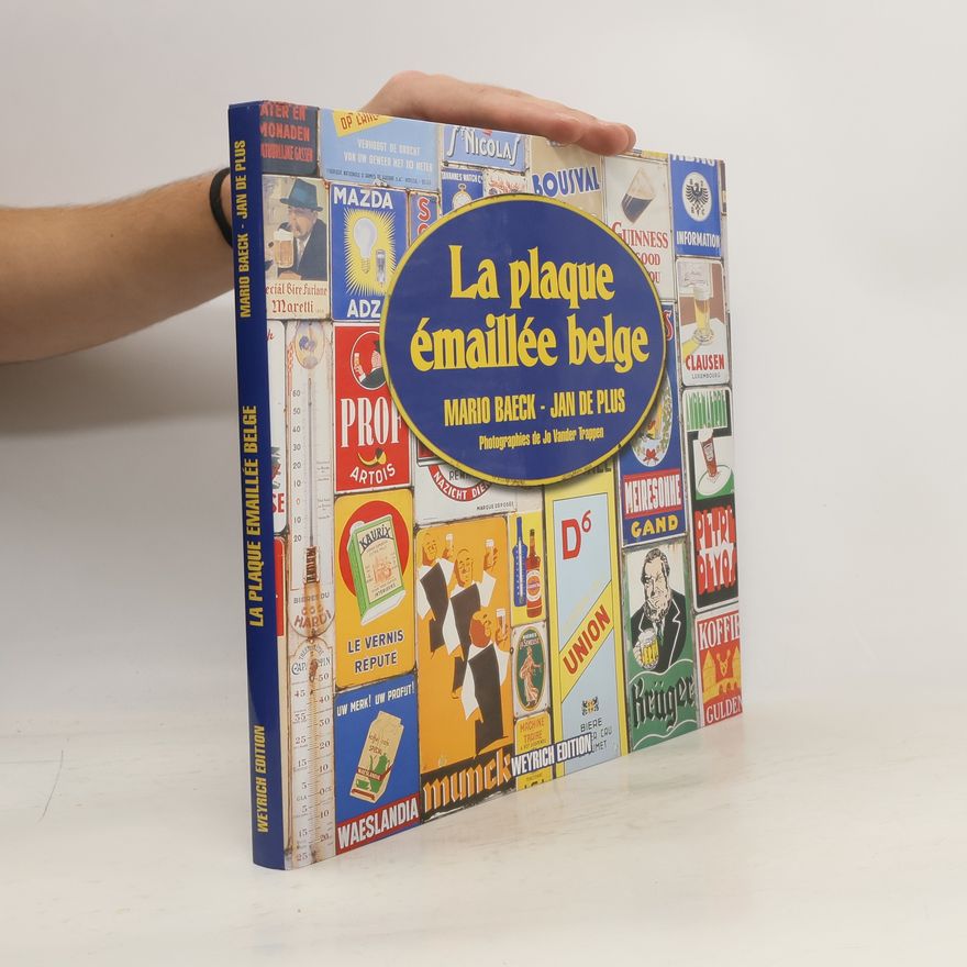 Mario Baeck La plaque émaillée belge