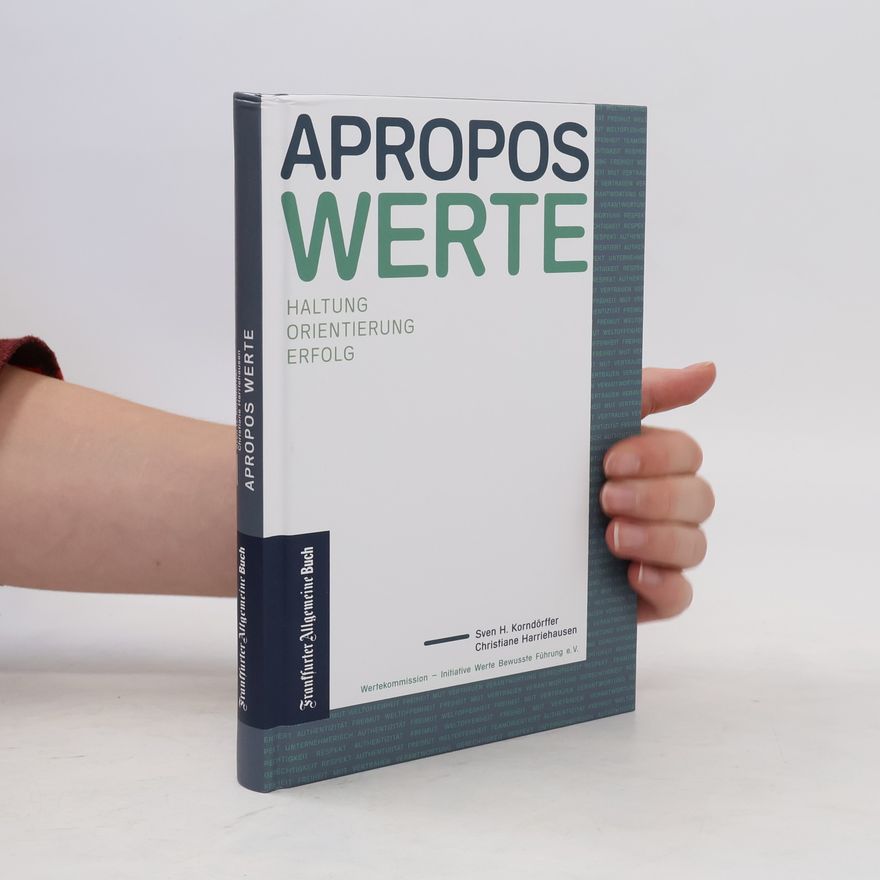 Sven H. Korndörffer Apropos Werte