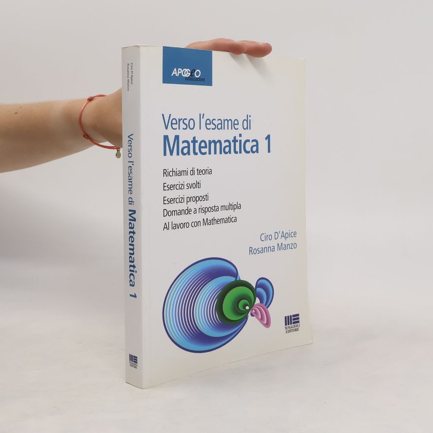 Rosanna Manzo Verso l'esame di matematica 1