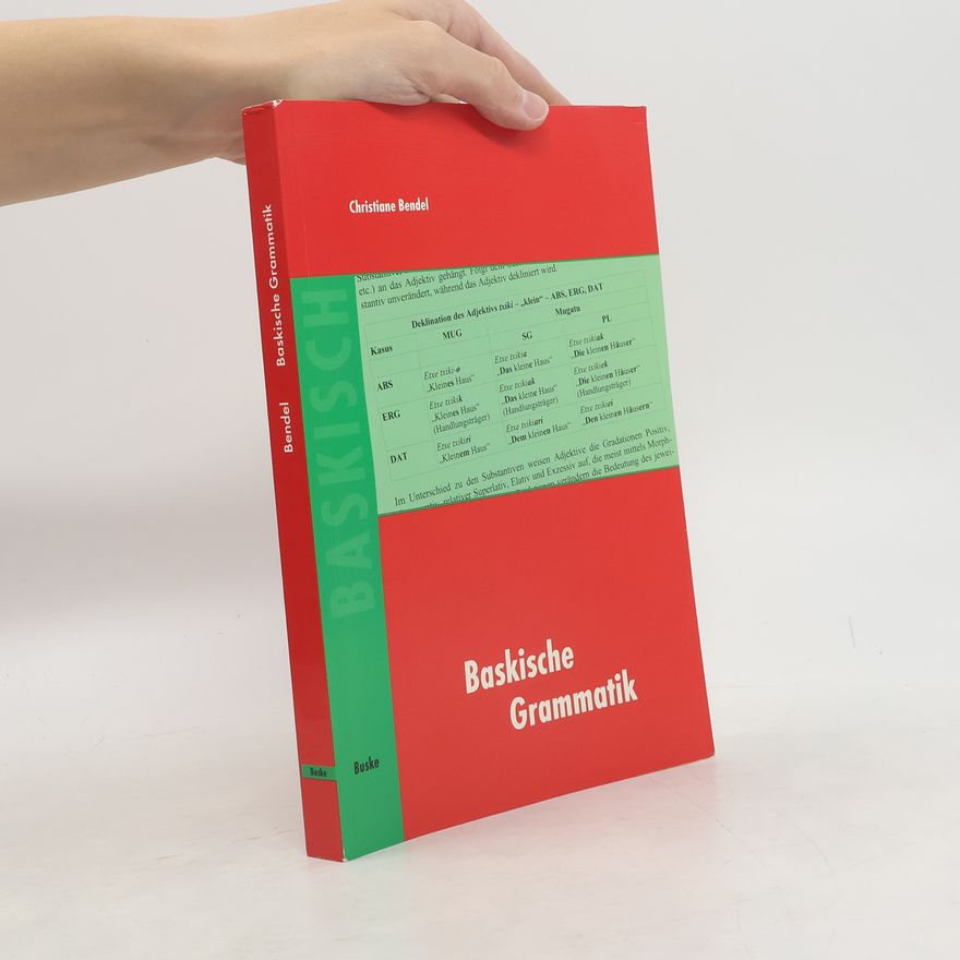 Christiane Bendel Baskische Grammatik