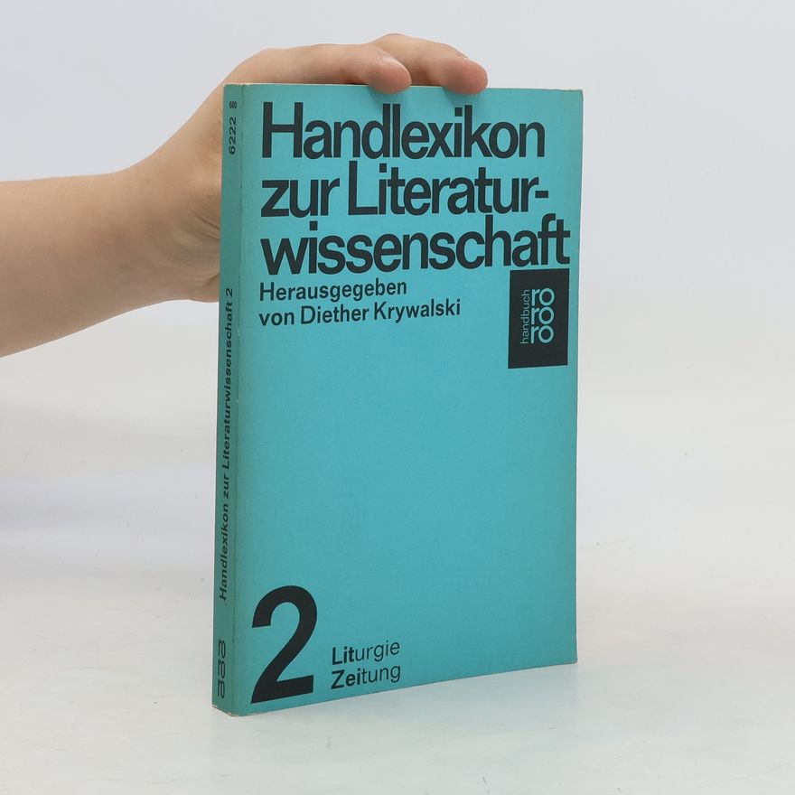 Diether Krywalski Handlexikon zur Literaturwissenschaft 2